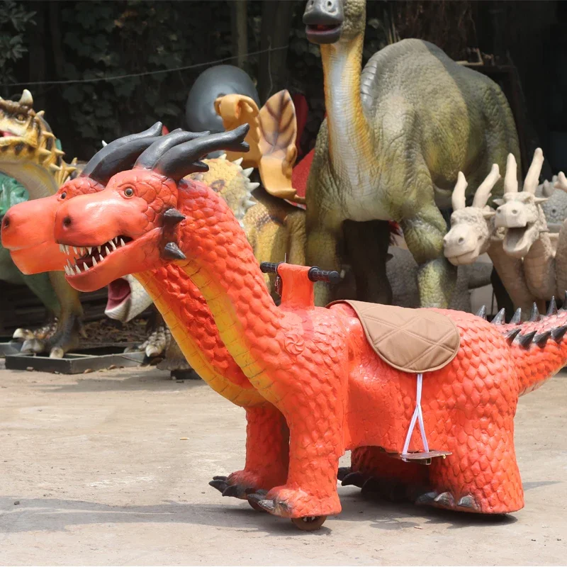 Kids Toys Mall - รถยนต์ไฟฟ้าไดโนเสาร์ขนาดใหญ่สำหรับเด็ก พร้อมฟังก์ชั่นดนตรี ของเล่นเด็กสำหรับสนามเด็กเล่นในห้างสรรพสินค้า