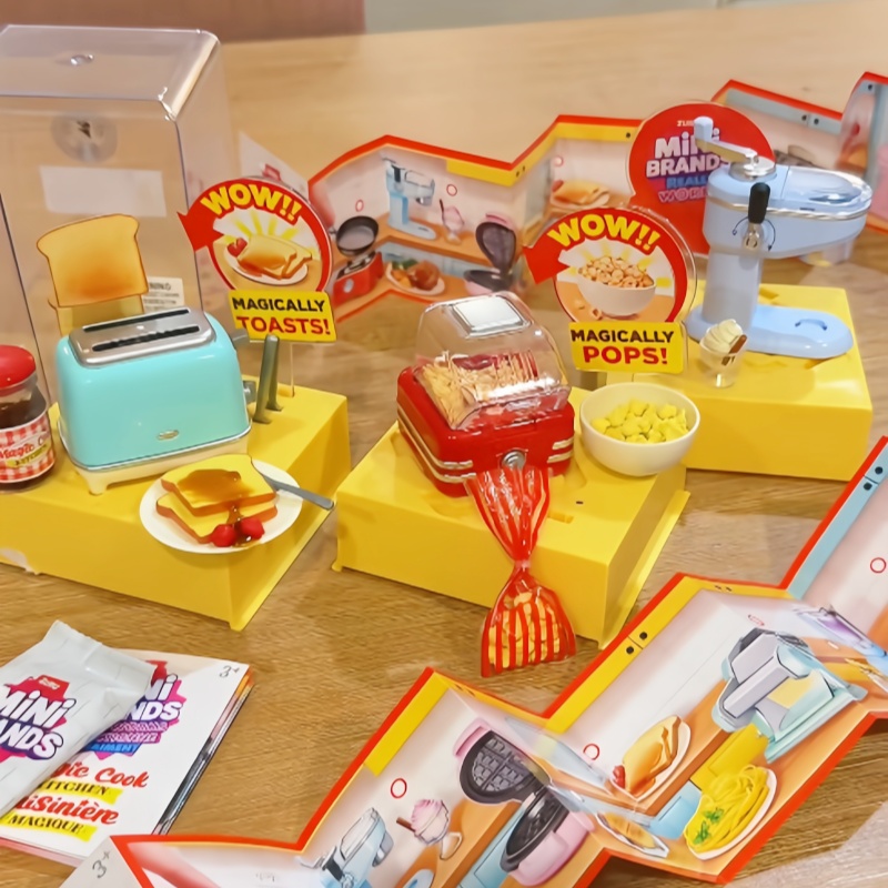 Kids Toys Kitchen Set - ชุดของเล่นครัวจิ๋ว Zuru ของแท้ รุ่นใหม่ ชุดทำอาหารเสมือนจริง พร้อมเครื่องทำขนมปัง