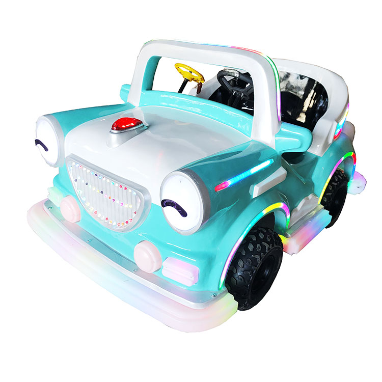 Kids Toys Mall - รถบั๊มพ์ไฟฟ้าสำหรับเด็กเล่นในร่ม/กลางแจ้ง ของเล่นรถชนกันแบบพ่อแม่ลูก พร้อมไฟ LED และเสียงเพลง แรงดัน