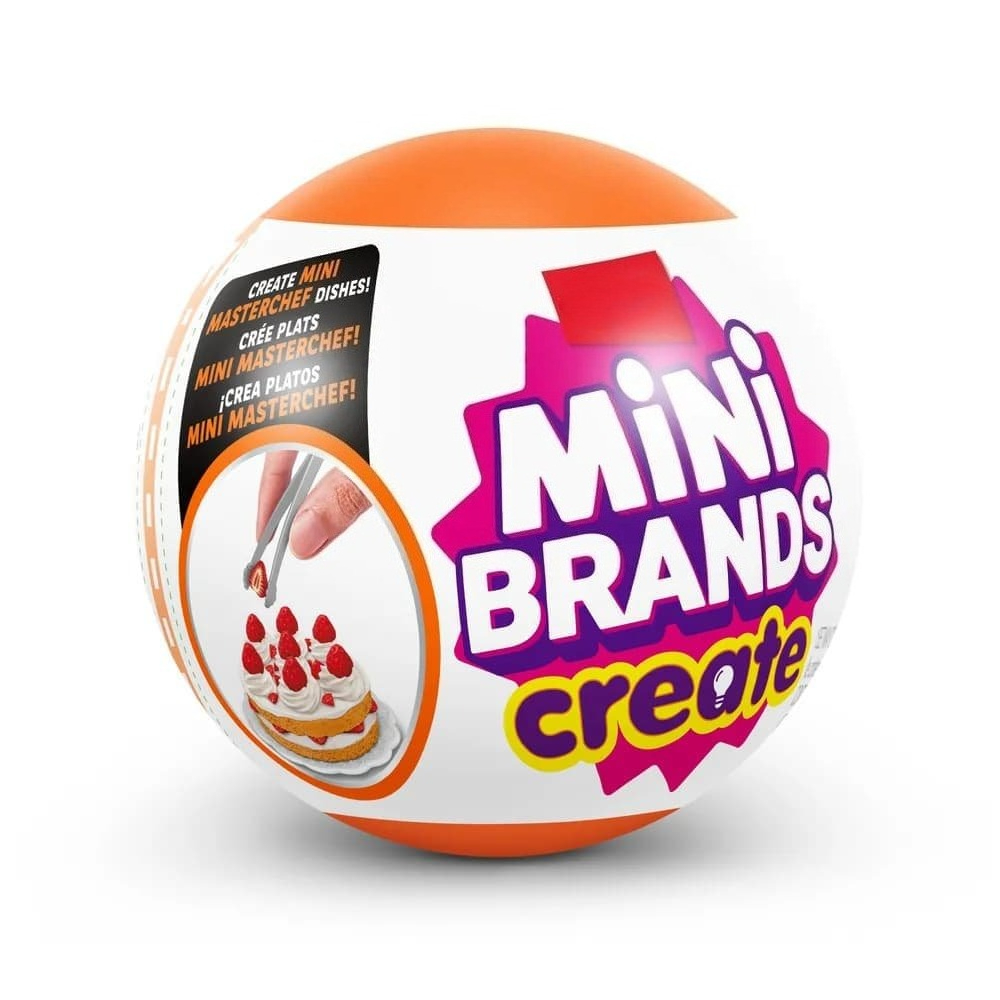 Kids Toys Brands - มินิแบรนด์สร้างสรรค์ของเล่นกล่องสุ่มมาสเตอร์เชฟ อาหารจำลองขนาดจิ๋ว ของขวัญลูกบอลสุ่มสำหรับเด็ก ของเล่นเค้กจำลอง ของเล่นขนมหวาน ของเล่นราเม็ง