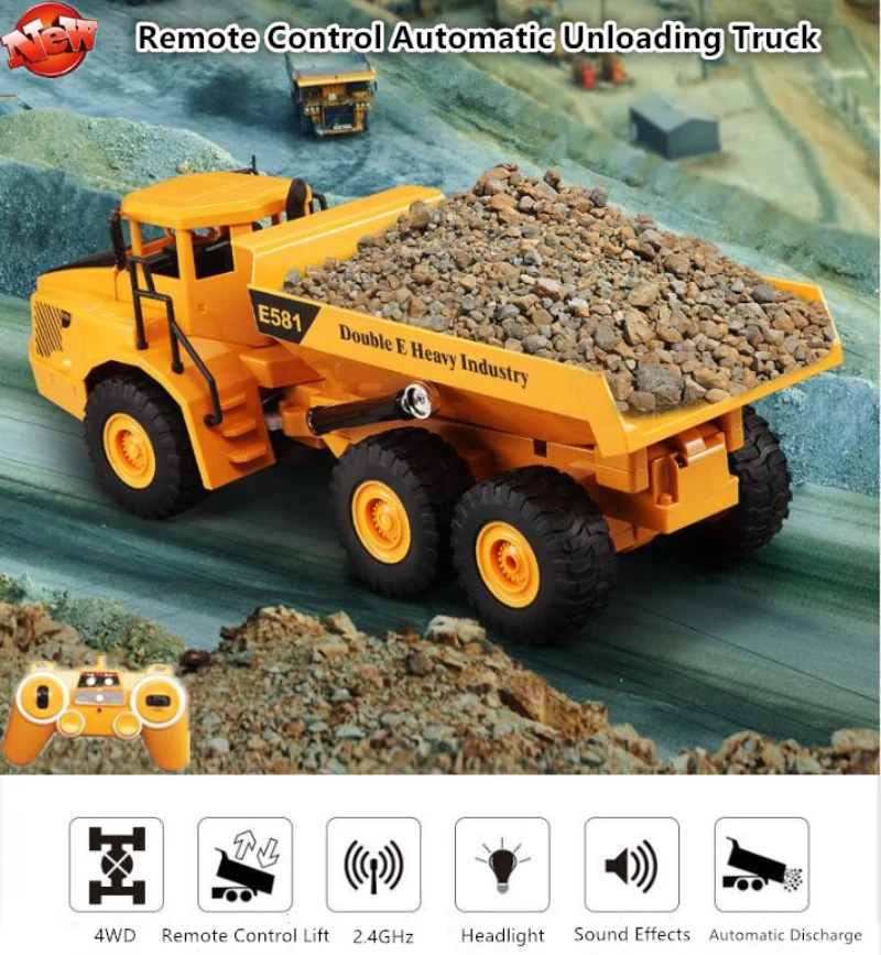 Kids Toys Under 50 - รถดัมพ์บังคับวิทยุ RC 1:20 2.4G 30 นาที