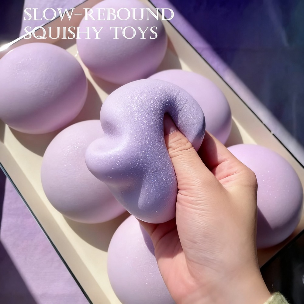 Kid Toys Ads - ของเล่นบีบขนมปังจำลองเนื้อนุ่ม ของเล่นสัมผัสเสมือนจริง ของเล่นคลายเครียด ของตกแต่งโต๊ะทำงาน ของขวัญสำหรับเด็ก