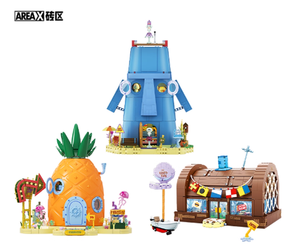 ตัวต่ออาเร็กซ์ สปอนจ์บ็อบ บิกิ - Kids Toys China บทวิจารณ์และราคา