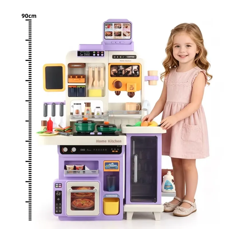 ชุดครัวจำลองขนาดใหญ่ 90 ซม. สำ - Kids Toys Kitchen Set บทวิจารณ์และราคา