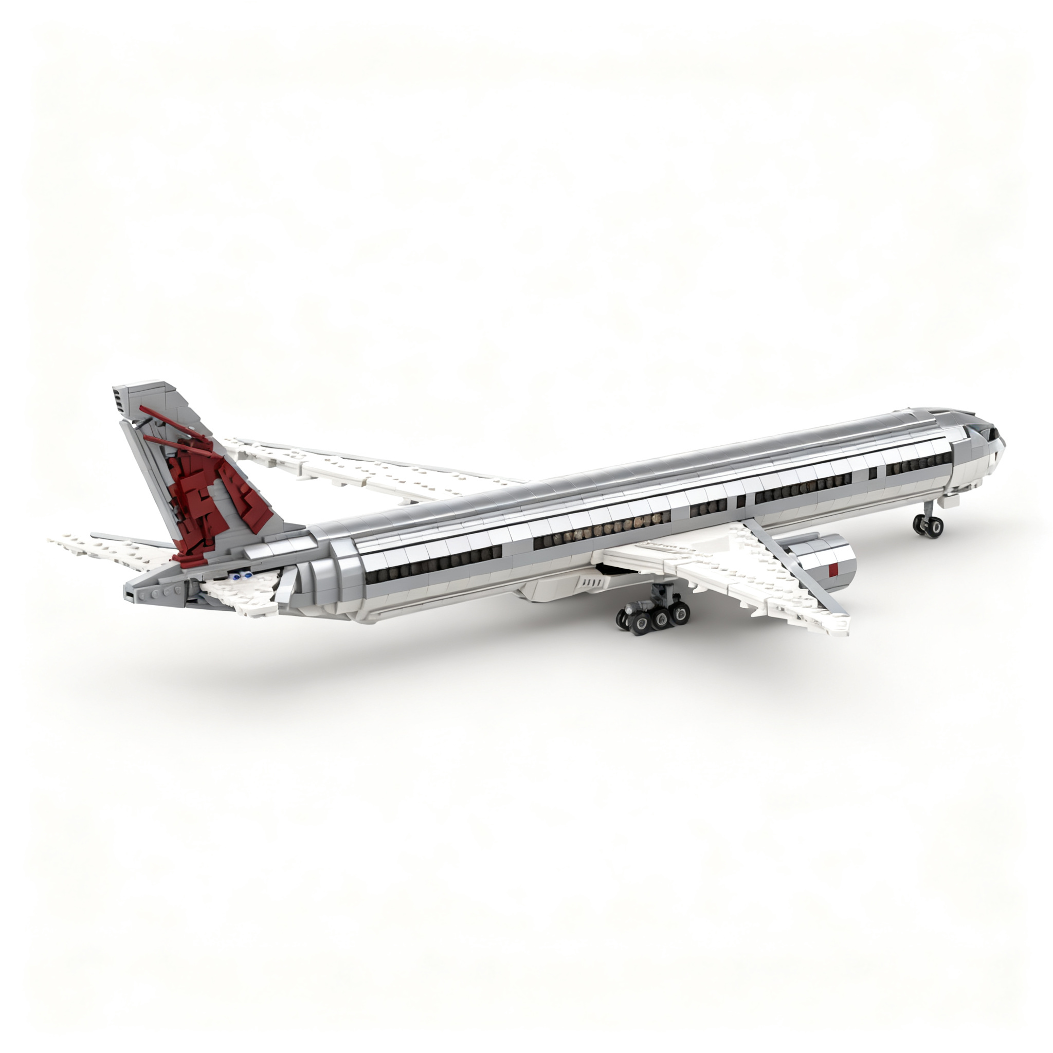 2171 ชิ้น MOC โบอิ้ง 300ER คาต - Kids Toys Qatar บทวิจารณ์และราคา