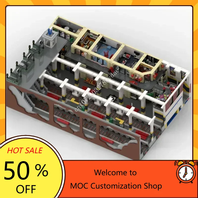 ชุดตัวต่อสถานีรถไฟใต้ดินและห้า - Kids Toys Mall บทวิจารณ์และราคา
