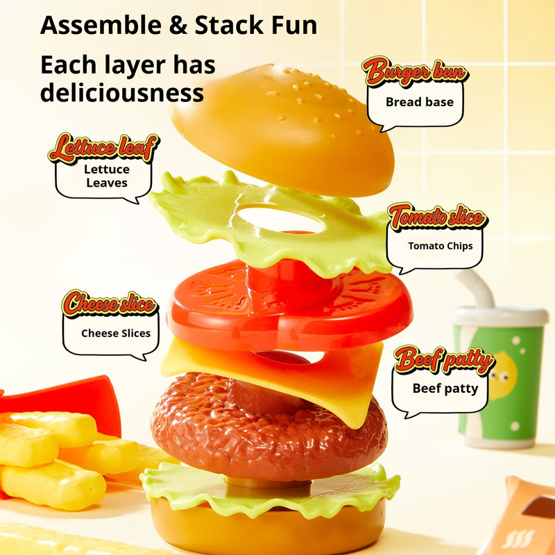 ชุดของเล่นทำอาหารเสมือนจริง Mi - Kids Toys Kitchen Set บทวิจารณ์และราคา