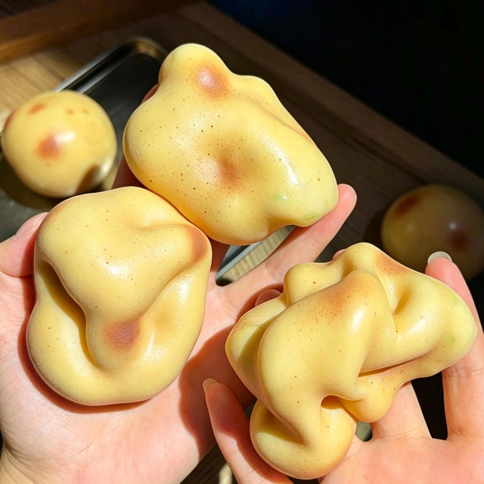ลูกบอลบีบคลายเครียดรูปมันฝรั่ง - Sensory Fidget Toys บทวิจารณ์และราคา
