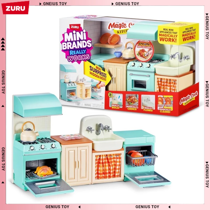 ชุดครัวมินิแบรนด์ส์ ซูรู เมจิก - Kids Toys Kitchen Set บทวิจารณ์และราคา