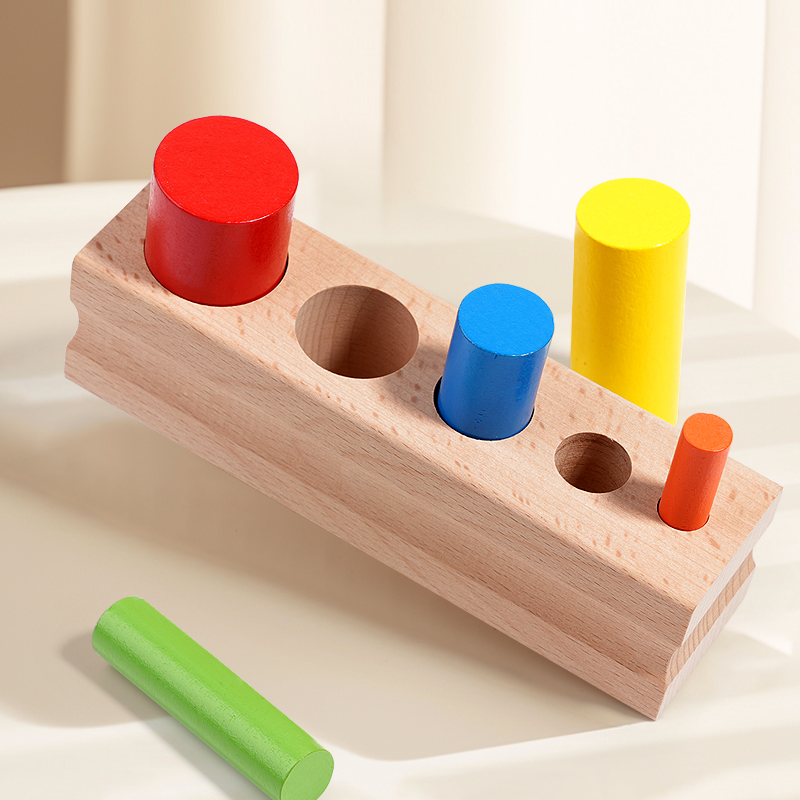 ของเล่นไม้มอนเตสซอรี่ทรงกระบอก - Kid Toys Ads บทวิจารณ์และราคา