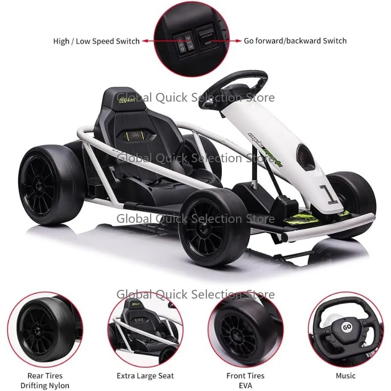 รถโกคาร์ทสำหรับวัยรุ่น 24 โวลต - Kids Toys Start With X บทวิจารณ์และราคา