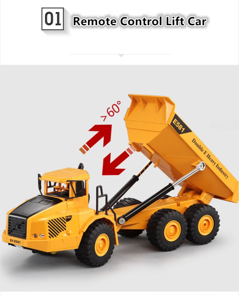 รถดัมพ์บังคับวิทยุ RC 1:20 2.4 - Kids Toys Under 50 บทวิจารณ์และราคา