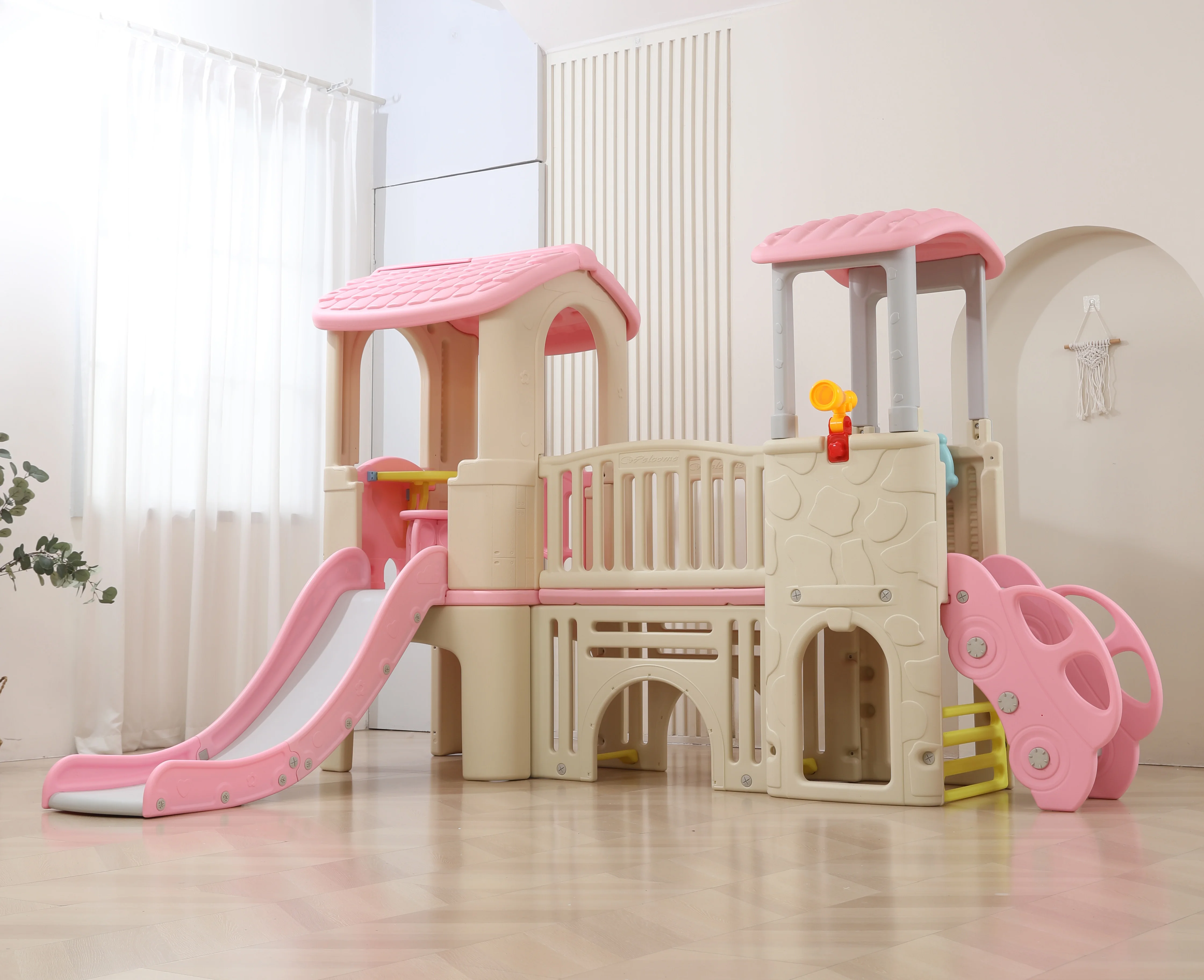 บ้านเด็กเล่นในร่มขนาดใหญ่พร้อม - Kids Toys Mall บทวิจารณ์และราคา