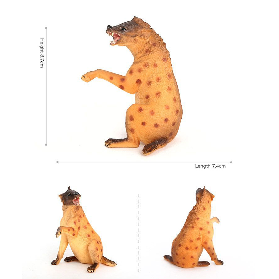 สมจริงพลาสติกสัตว์ป่า Hyena,Ma - Kids Toys China บทวิจารณ์และราคา