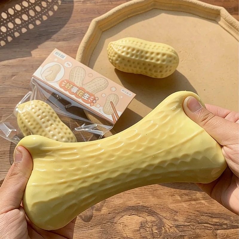 ลูกบอลบีบคลายเครียดรูปถั่วลิสง - Kids Toys China บทวิจารณ์และราคา