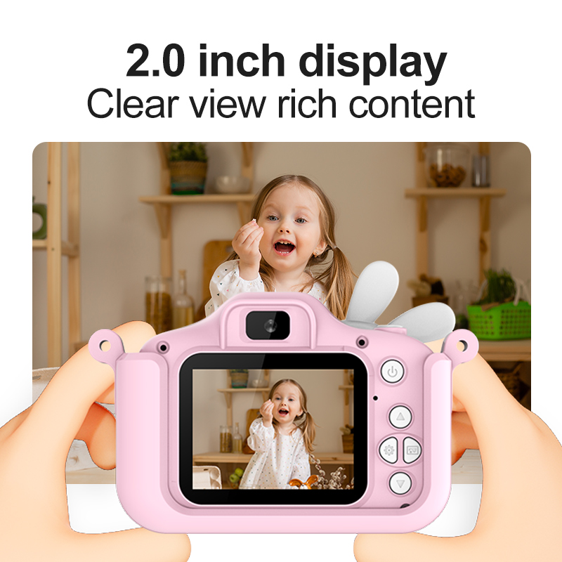 เด็กกล้องดิจิตอลกล้องคู่ HD 10 - Kids Toys Top View บทวิจารณ์และราคา
