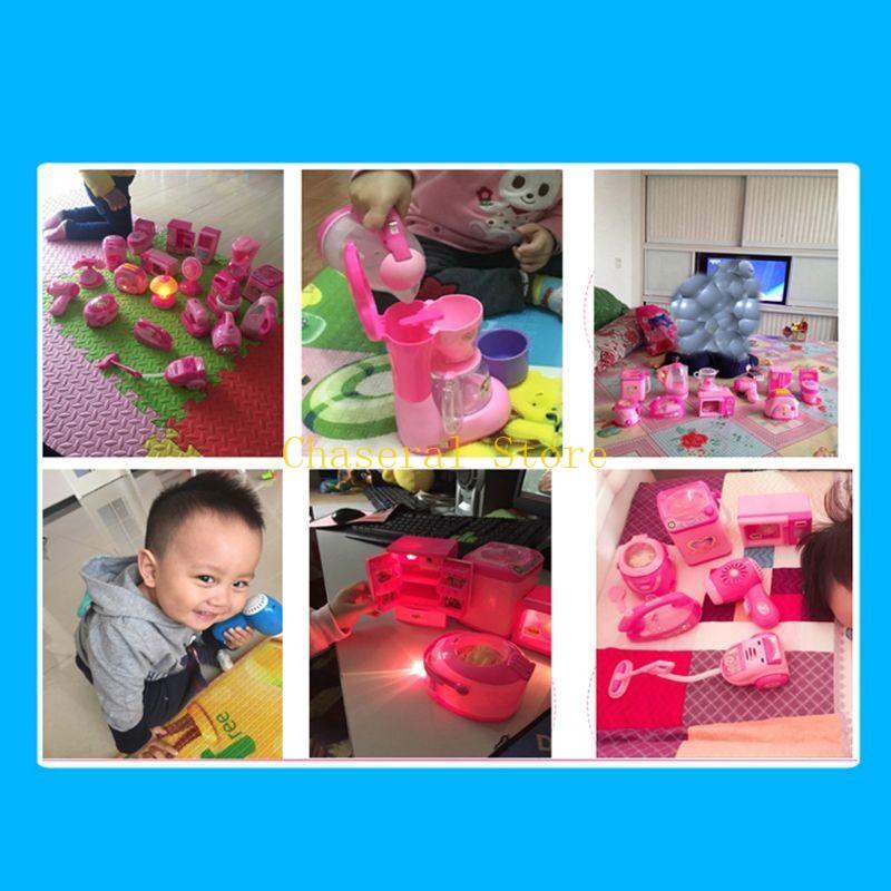 E7CE เด็กเด็กสาวเด็กสาวมินิครั - Kids Toys Kitchen Set บทวิจารณ์และราคา