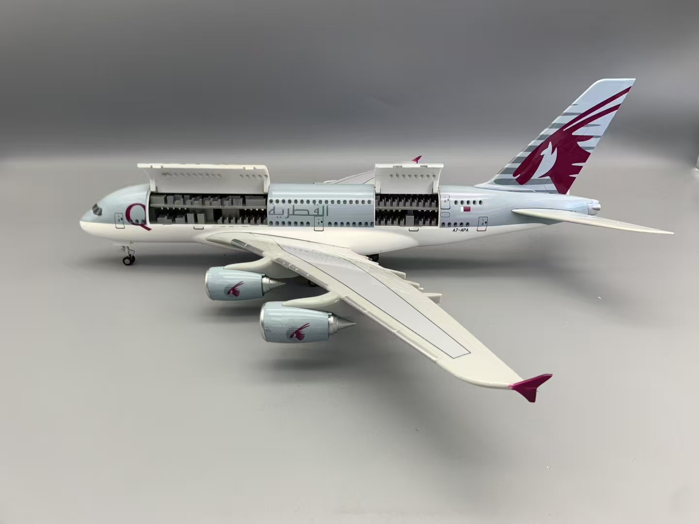เครื่องบินจำลอง รุ่นใหม่ A380  - Kids Toys Qatar บทวิจารณ์และราคา