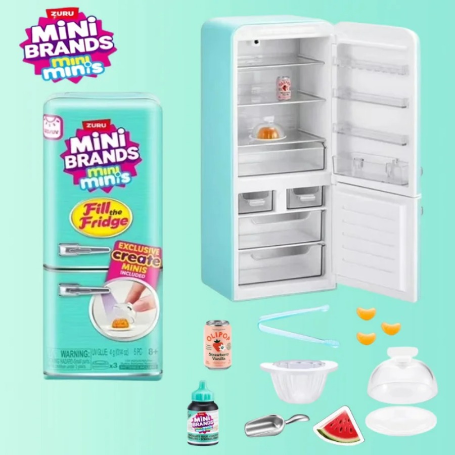 ซูรู 5 เซอร์ไพรส์ มินิ ฟริดจ์  - Kids Toys Kitchen Set บทวิจารณ์และราคา