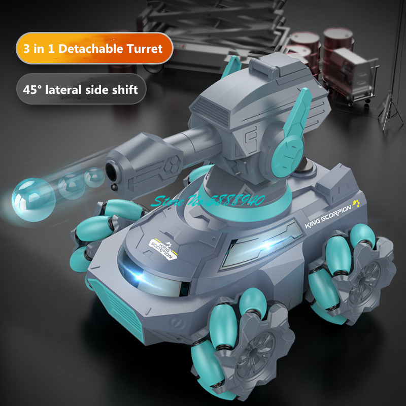 รถถังบังคับวิทยุ 3To1 ยิงกระสุ - Kids Toys Under 50 บทวิจารณ์และราคา
