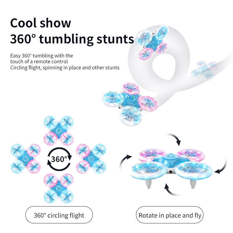 Mini Drone แฟลช 3D Flip 2.4G 4 - Kids Toys Under 50 บทวิจารณ์และราคา